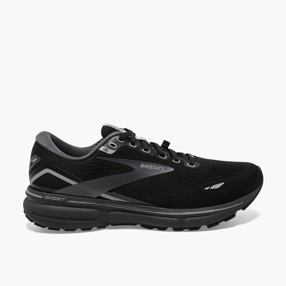 Chaussures Running Route Brooks Ghost 15 GTX Grise Homme | WLN-7019632